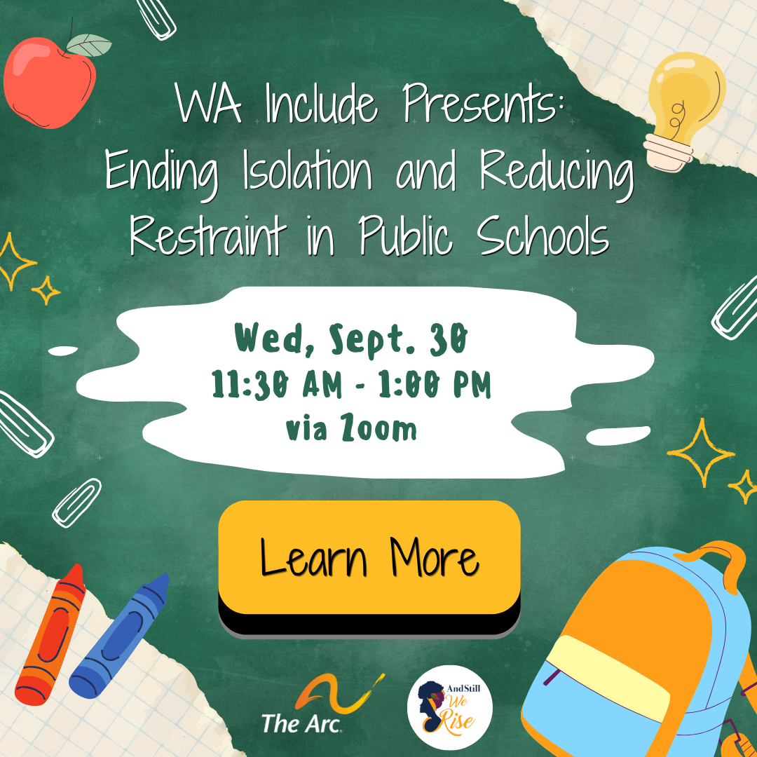 ending isolation and reducing restraint in schools