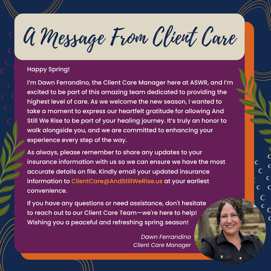 A Message from Client Care